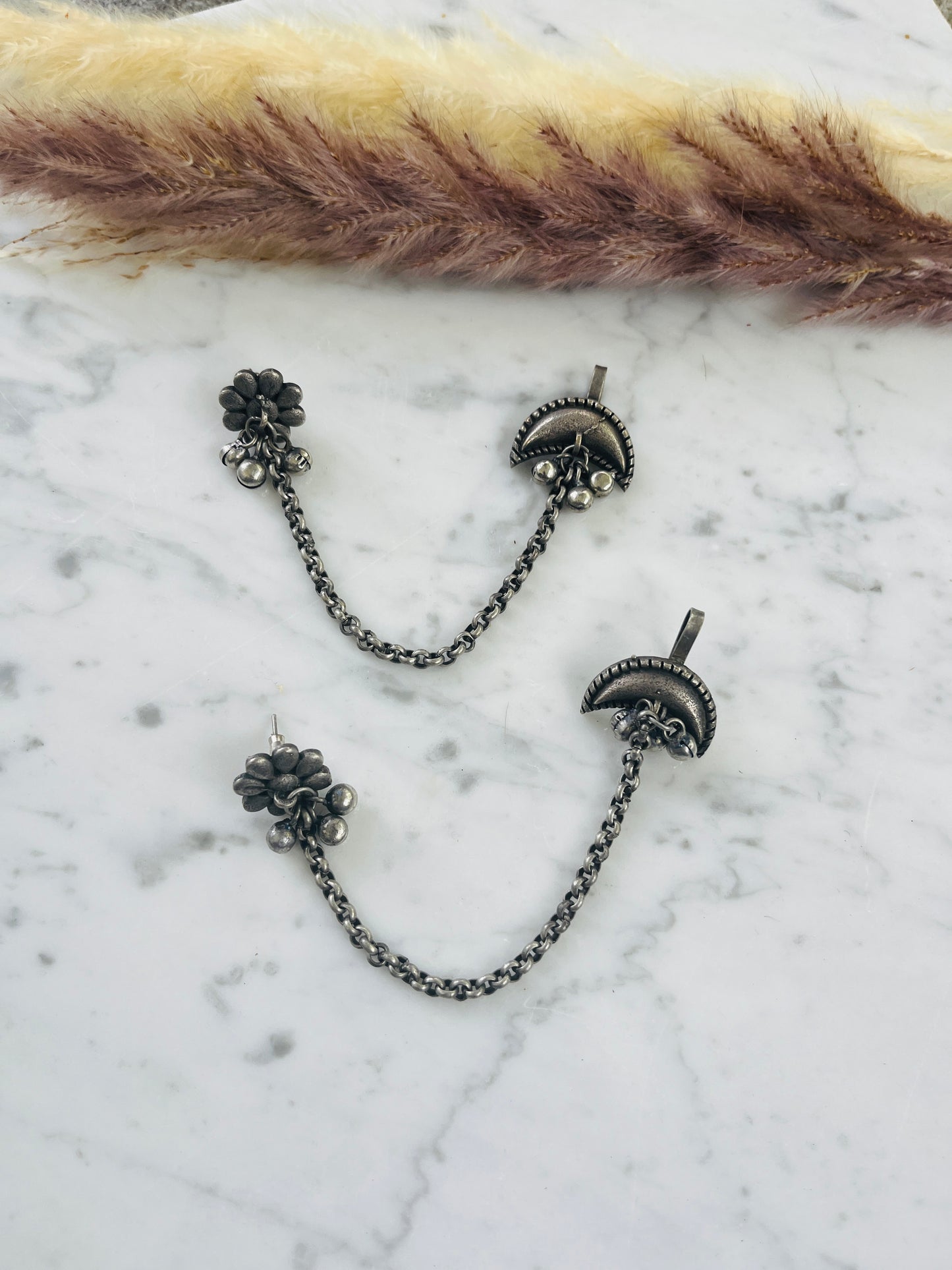 Ear Cuff Oxidized